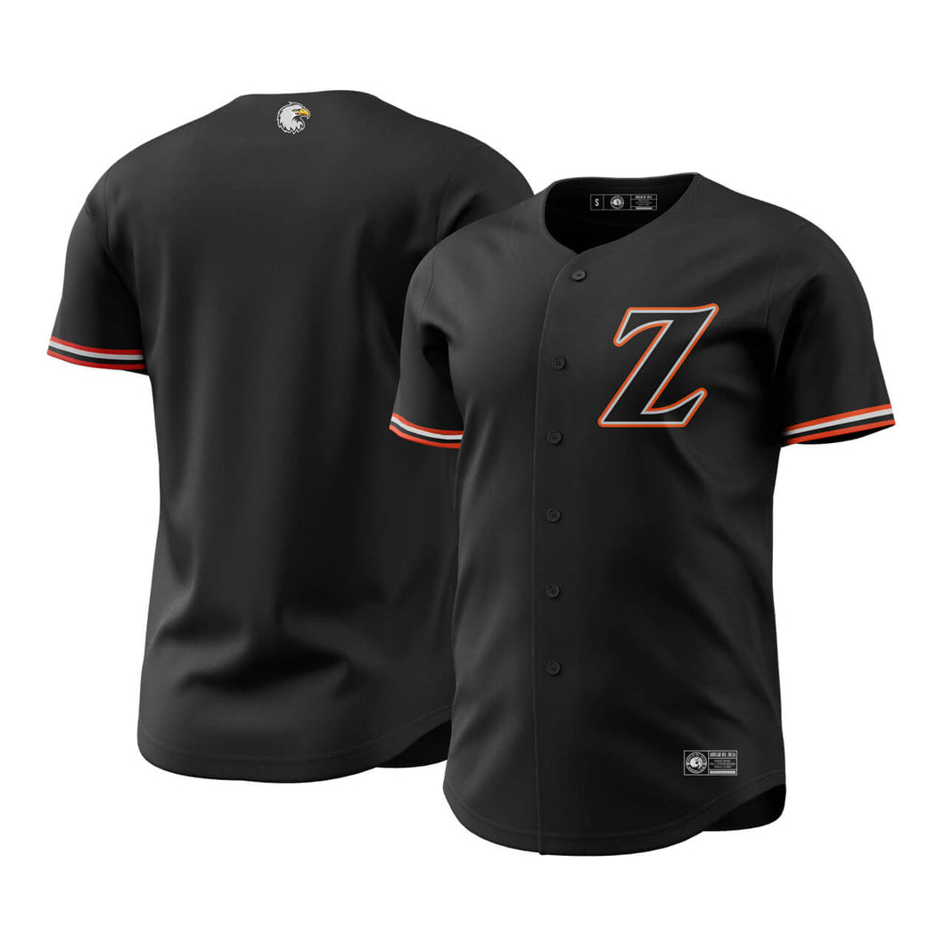 2022 - Camiseta Autentica Negra Alternativa Aguilas del Zulia